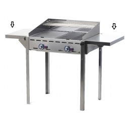 Zijblad voor de Green Fire gas barbecue