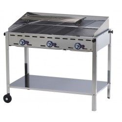 Green Fire gas bbq Profi Line 3 branders