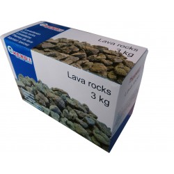 Lavastenen Fijn | Relatief kleine stenen | 3 kilo