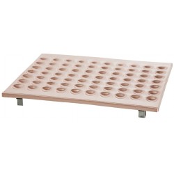 Poffertjesplaat 1/2 GN
